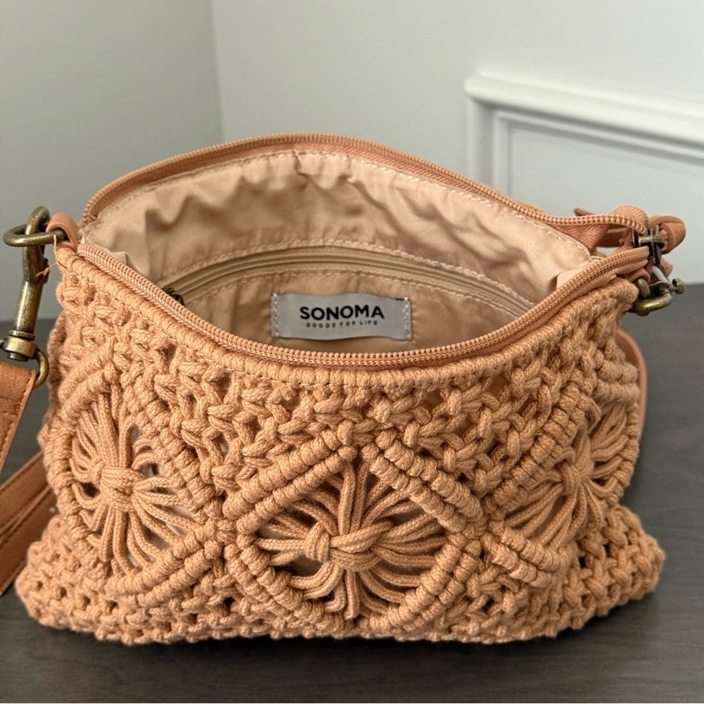 Sonoma Goods For Life Kaia Rope Crossbody Bag - Picture 8 of 11